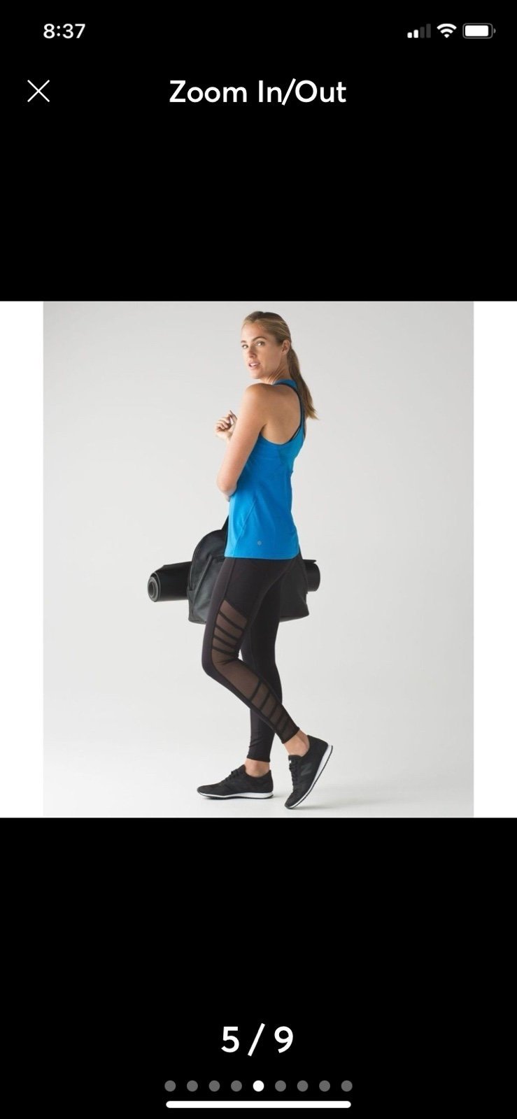 LULULEMON WILD AND FREE TIGHTS SZ 2