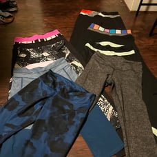 8 lululemon leggings size 6