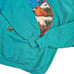 VTG 90s Womens S/M Cardinal Bird Crewneck Sweatshirt Green NWOT USA Grannycore