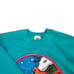 VTG 90s Womens S/M Cardinal Bird Crewneck Sweatshirt Green NWOT USA Grannycore