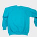 VTG 90s Womens S/M Cardinal Bird Crewneck Sweatshirt Green NWOT USA Grannycore