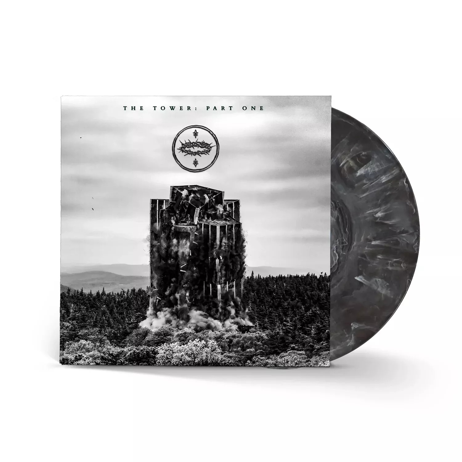 Disembodied Tyrant The Tower: Part One SMOG COLORED 12 Vinyl EP LP 1st Pressing