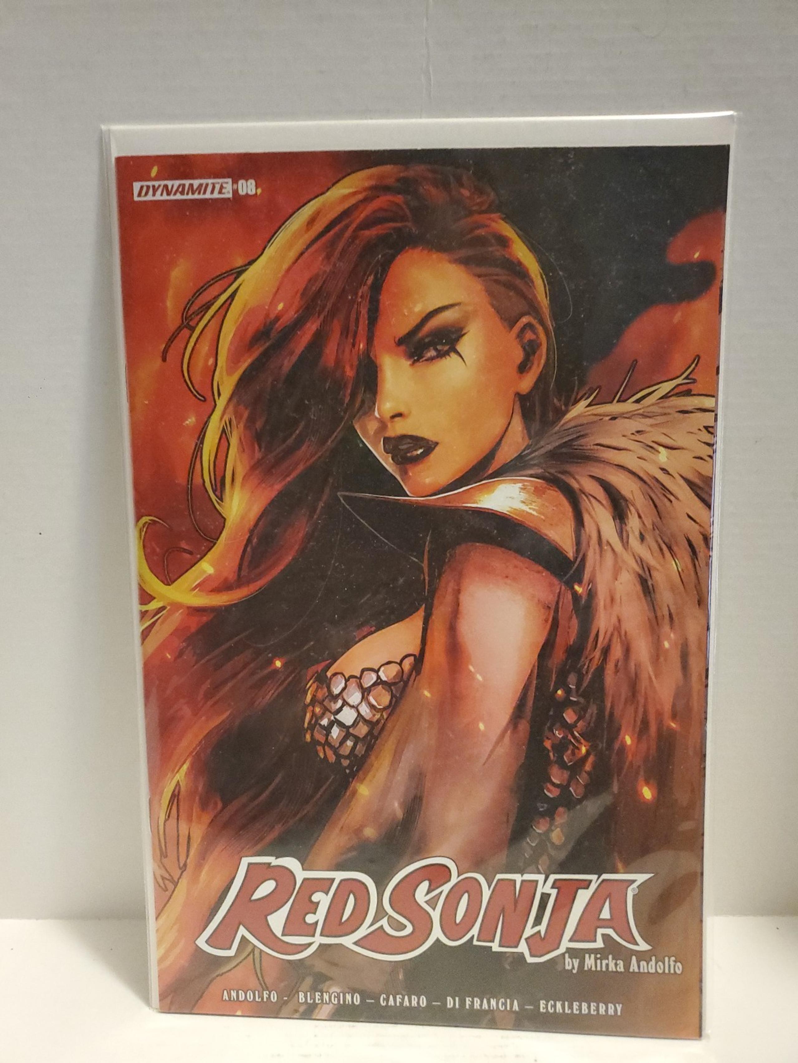 Red Sonja #8 variant Dynamite Entertainment Comic Books