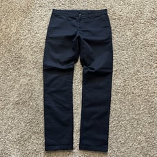 Carhartt WIP Sid Navy Blue Work Chino Pants 33x31