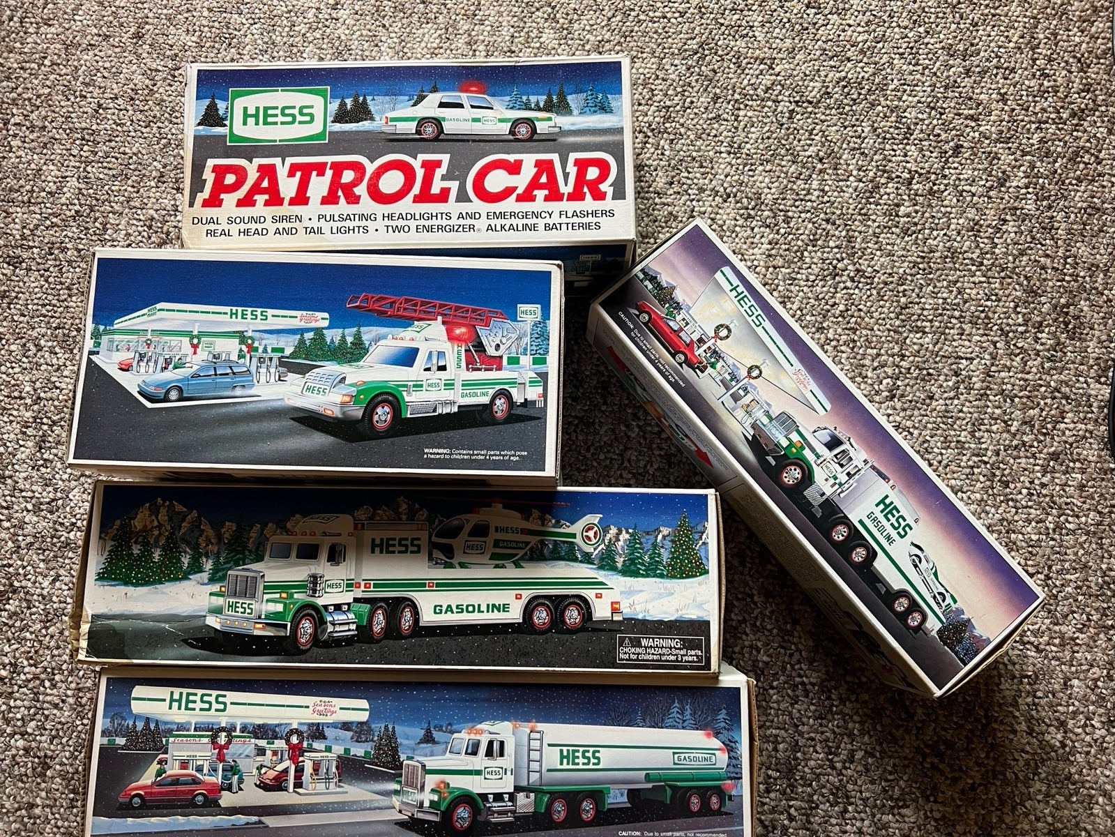 hess vintage trucks lot