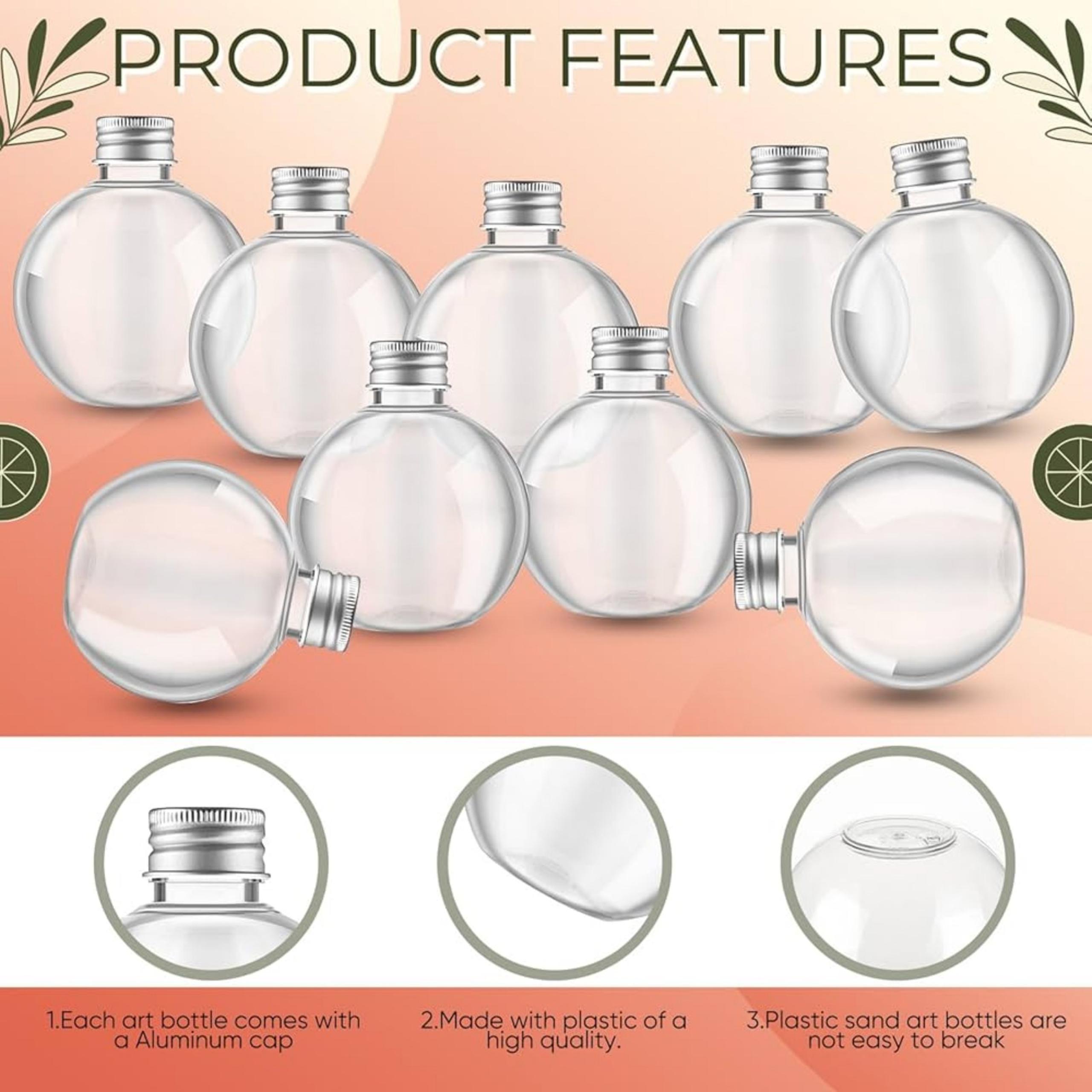 Pack of 9 Clear DIY Balls NEW