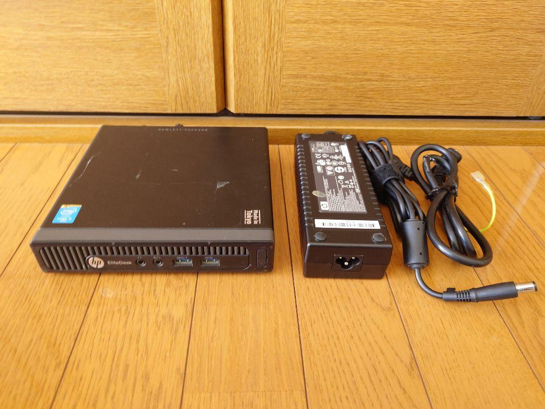 HP EliteDesk 800 G1 / Win11Pro Mini PC with AC Adapter