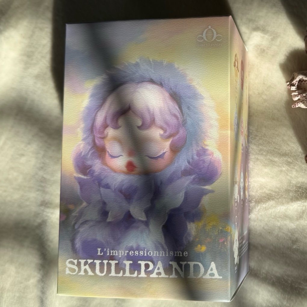 Authentic skull panda *NEW* (Teakwood)