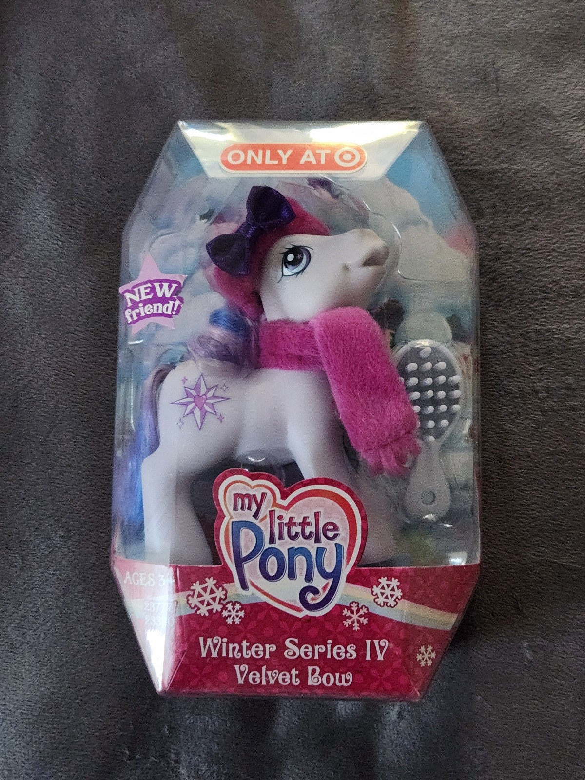 G3 My Little Pony Velvet Bow