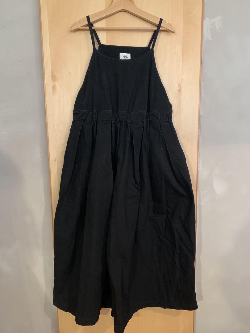Natural Laundry Overalls Black
