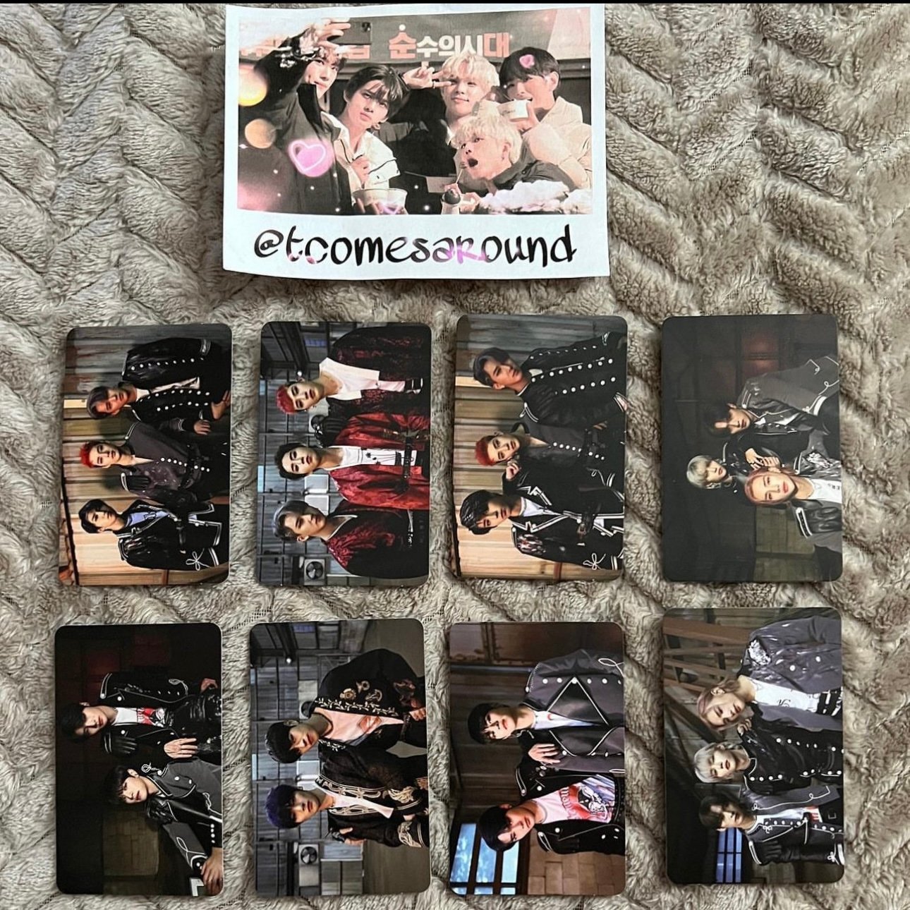 stray kids in life photocard