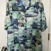 Tommy Bahama 100% silk men’s XXL Hawaiian shirt Snapshot Tropic