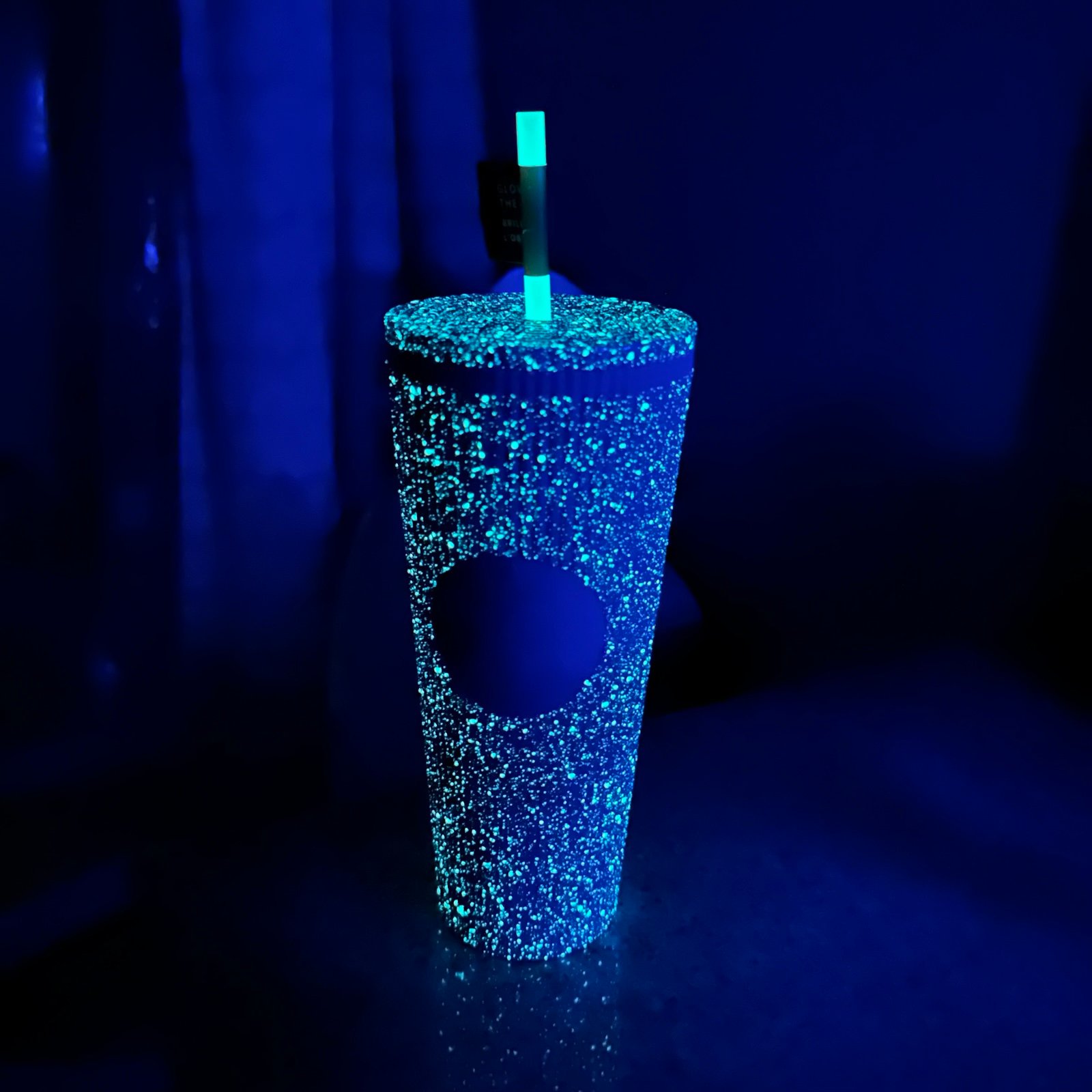 Starbucks Glow in the Dark Purple Tumbler
