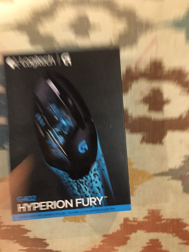 Logitech G402 Hyperion Fury Ultra Fast mouse NEW