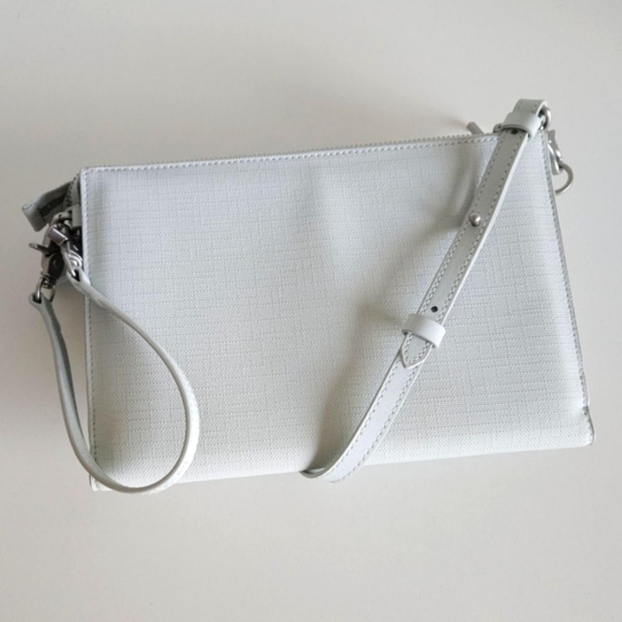 NEW Dagne Dover | Essentials Clutch Wallet Women Crossbody Pastel Blue Silver