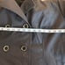 Sebby Collection Women's Double Breasted Water Resistant Windproof Coat Gray 1X