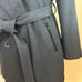 Sebby Collection Women's Double Breasted Water Resistant Windproof Coat Gray 1X