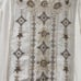 JOHNNY WAS EMBROIDERED Lane Woven Panel TUNIC TOP PULLOVER S White
