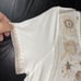 JOHNNY WAS EMBROIDERED Lane Woven Panel TUNIC TOP PULLOVER S White