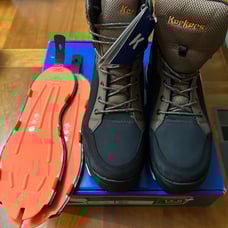 NWT Korkers Buckskin Wading Boots, size 12