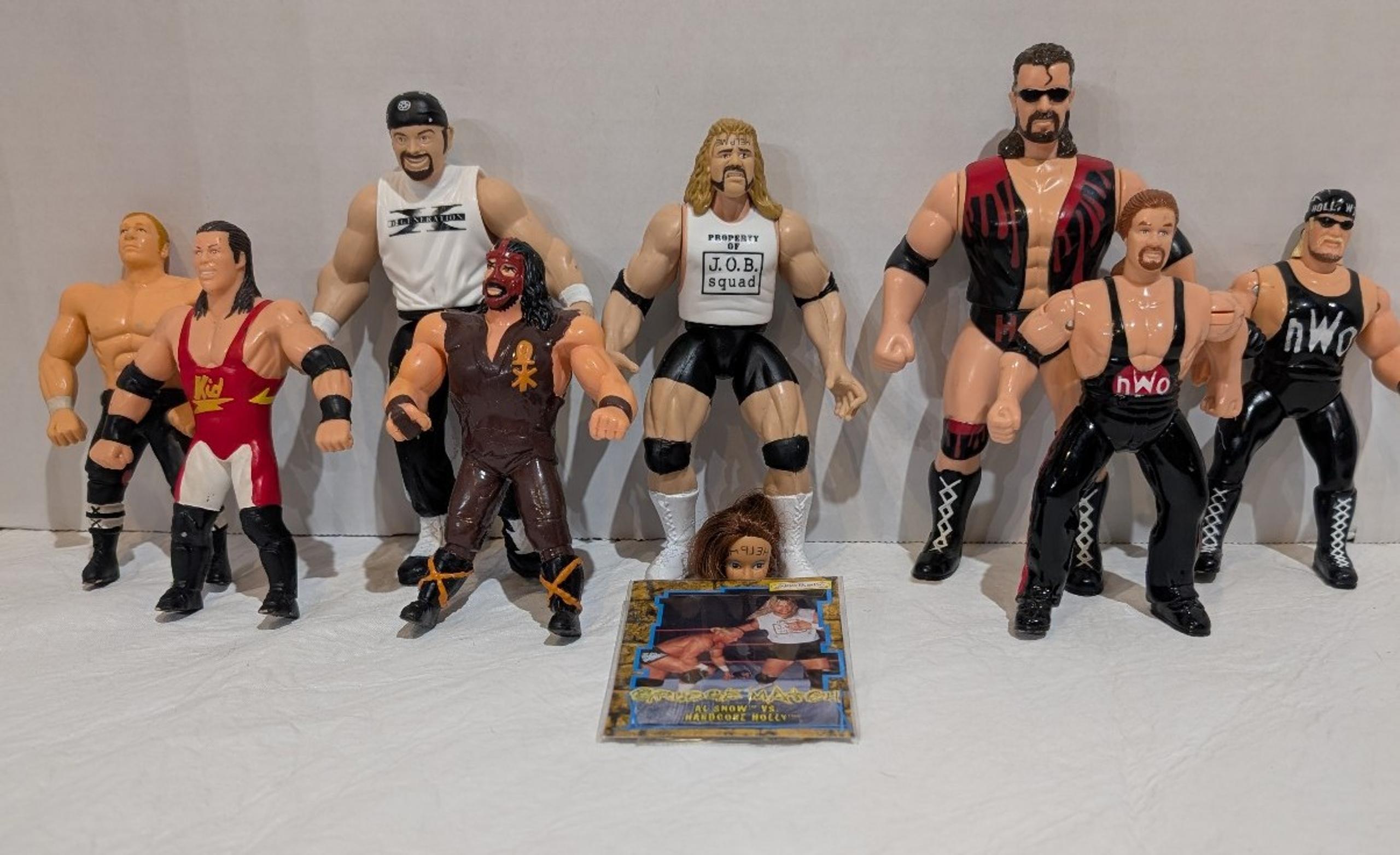 WWE/WCW Jakks Pacific O.S.F.T Co Lot