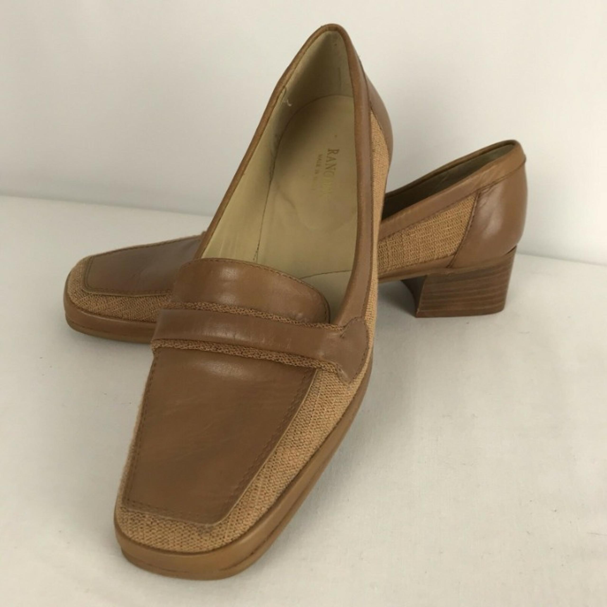 Rangoni Firenze Tan Leather Square Toe 9