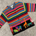 Vintage Susan Bristol Cardigan Sweater Animals Safari Women Size Small (600)