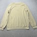Vintage The Fox Velour JCPenney Mens Large V-Neck Velvet Yellow Sweater 1970s