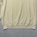 Vintage The Fox Velour JCPenney Mens Large V-Neck Velvet Yellow Sweater 1970s