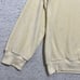 Vintage The Fox Velour JCPenney Mens Large V-Neck Velvet Yellow Sweater 1970s