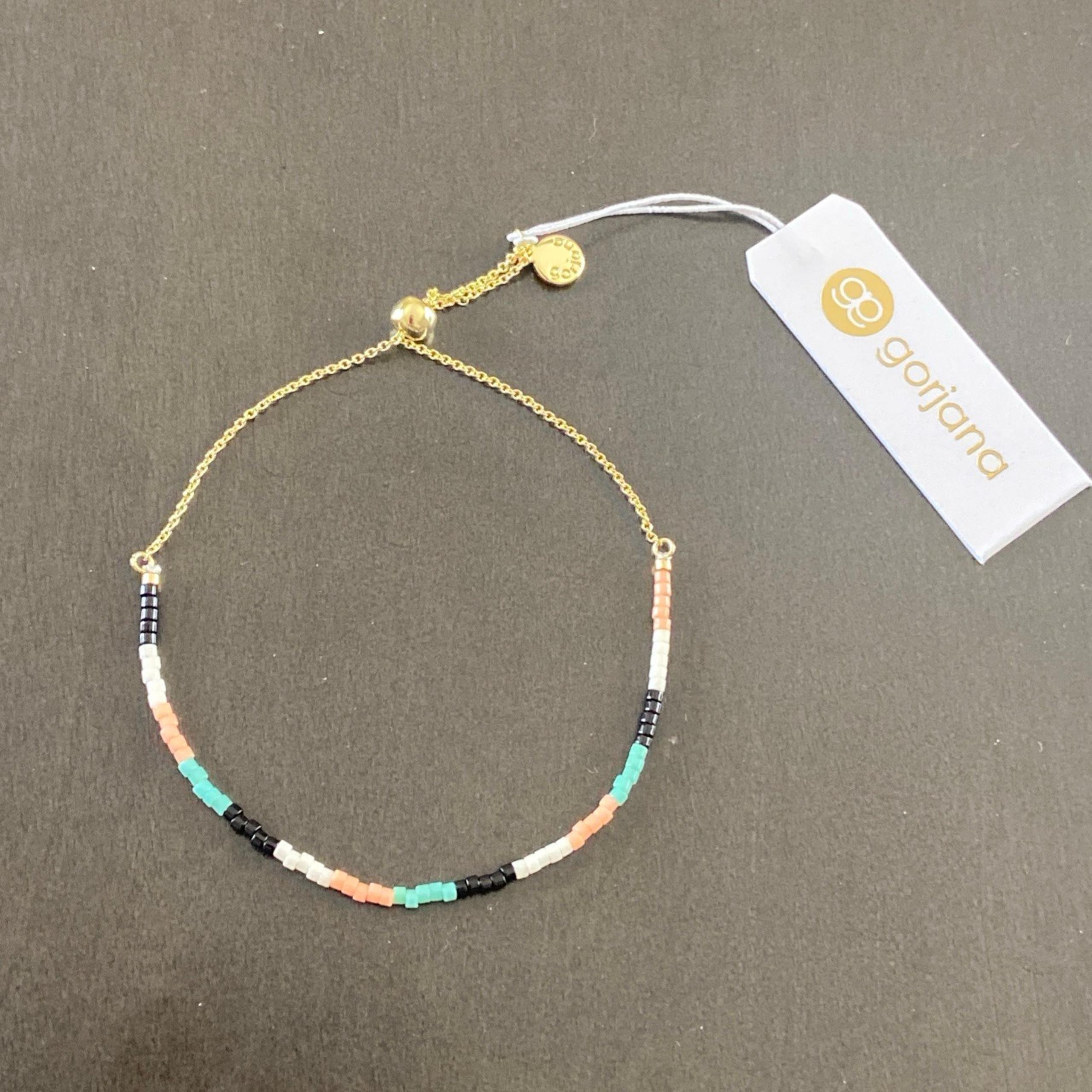 Gorjana Gigi Stripe Palm Desert Adjustable Bracelet 245-201-534-G