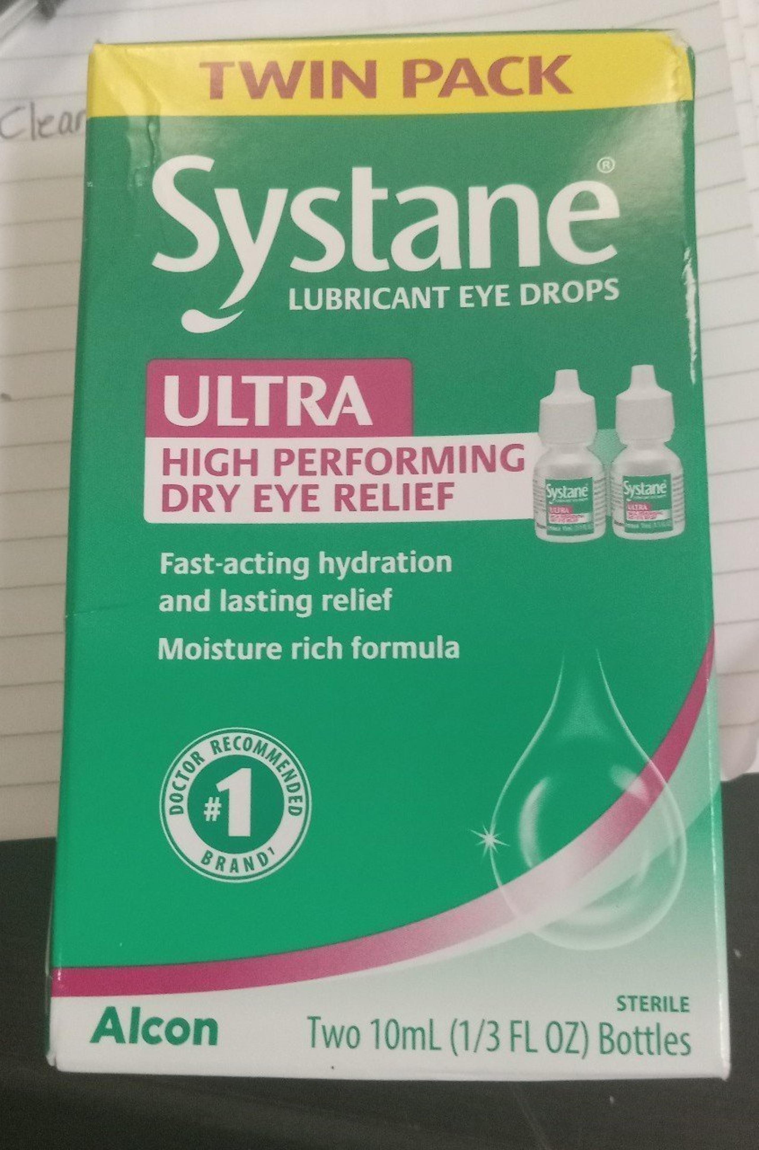 SYSTANE ULTRA LOT OF 2