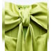 ZARA CUT OUT BOW SATIN EFFECT JUMPSUIT