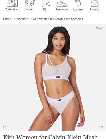Kith x Calvin Klein sports bra + extra gifts