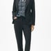 NWT The Essential Brooks Brothers Stretch Wool Slim Crop Pants Sz 10