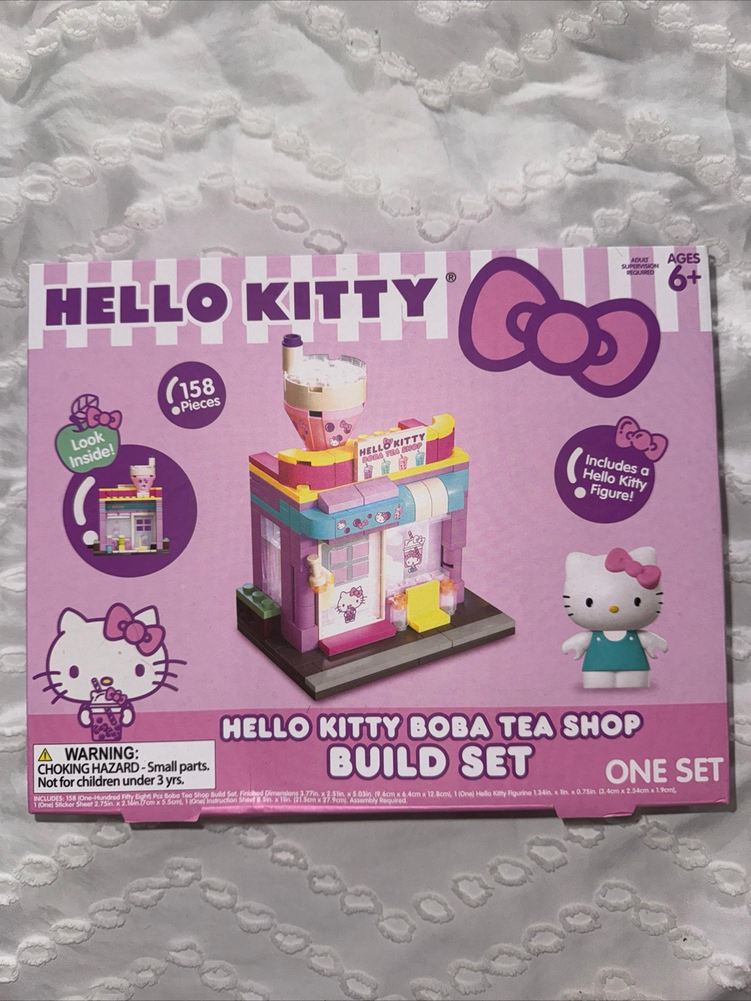 Hello Kitty, Boba tea shop build set