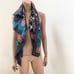 Diane Von Furstenberg vintage 100% silk scarf 42”