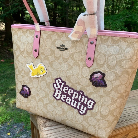 Coach L.Edition zip top tote