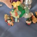 7 Katherine's kissing fish ornaments collection rare