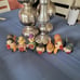 7 Katherine's kissing fish ornaments collection rare
