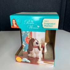 The Pioneer Woman Charlie Dog Ceramic Fragrance Scented Wax Warmer NEW. New i