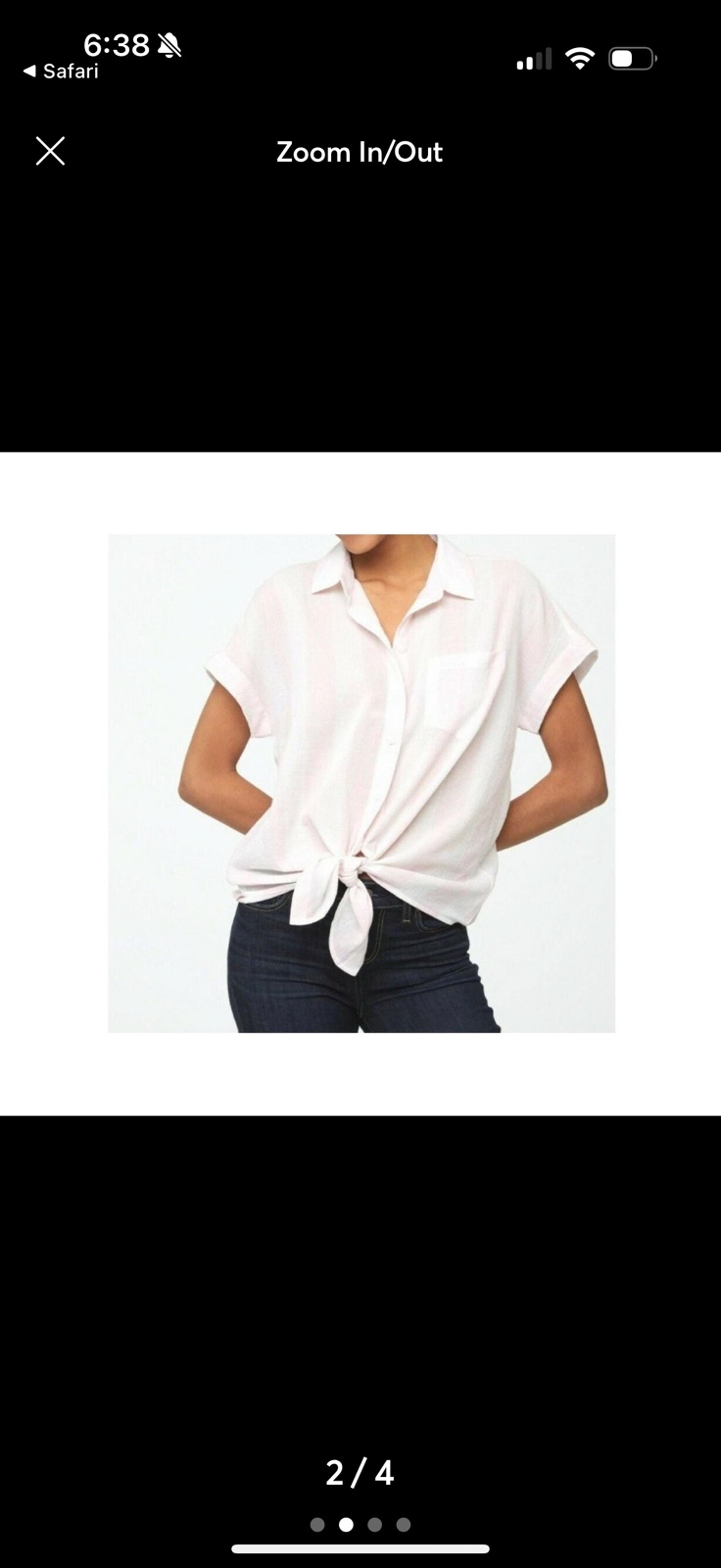 Beachlunchlounge flowy button down top