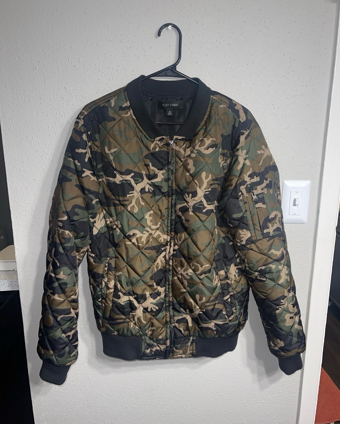 Fort Knox Camo Puffer Jacket