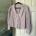 Free People Bexley Stripe Button-Up Top in Brown Combo