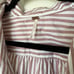 Free People Bexley Stripe Button-Up Top in Brown Combo