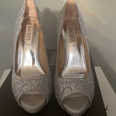 Badgley Mischa peep toe stilleto heel