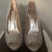 Badgley Mischa peep toe stilleto heel