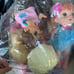 Container literally full of toys ( from McDonald’s toys to baby alive dolls )