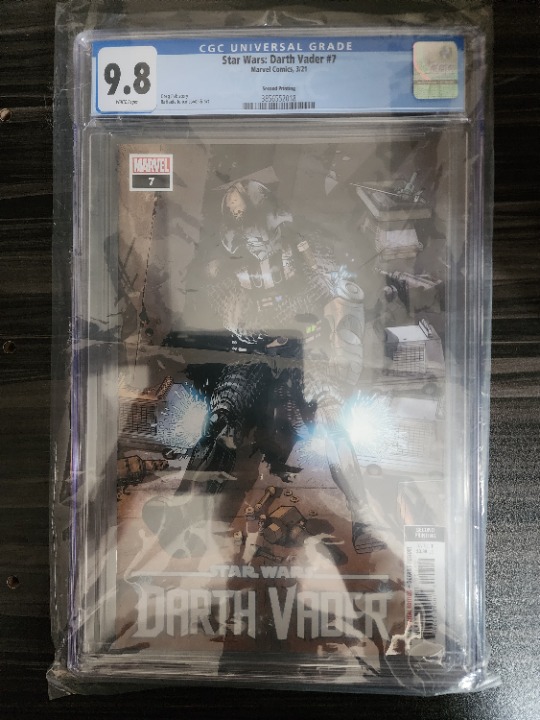 Stars Wars Darth Vader #7 CGC 9.8 2nd Print 1st App Ochi of Bestoon