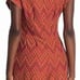 Orange zigzag pattern Phoenix button front playsuit romper never worn w/ pockets